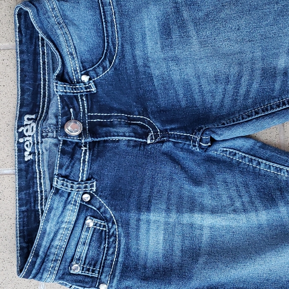 Reign Jeans Reign Blingy Skinny Stretch Jeans Size 7 27 X 28 Poshmark